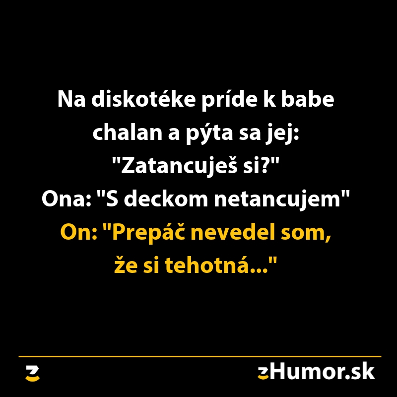 Chybná interpretácia tanca na diskotéke vedie k zábavnej nedorozumení o tehotenstve.