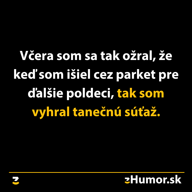Opitý výlet cez parket končí neočakávaným víťazstvom v tanečnej súťaži.