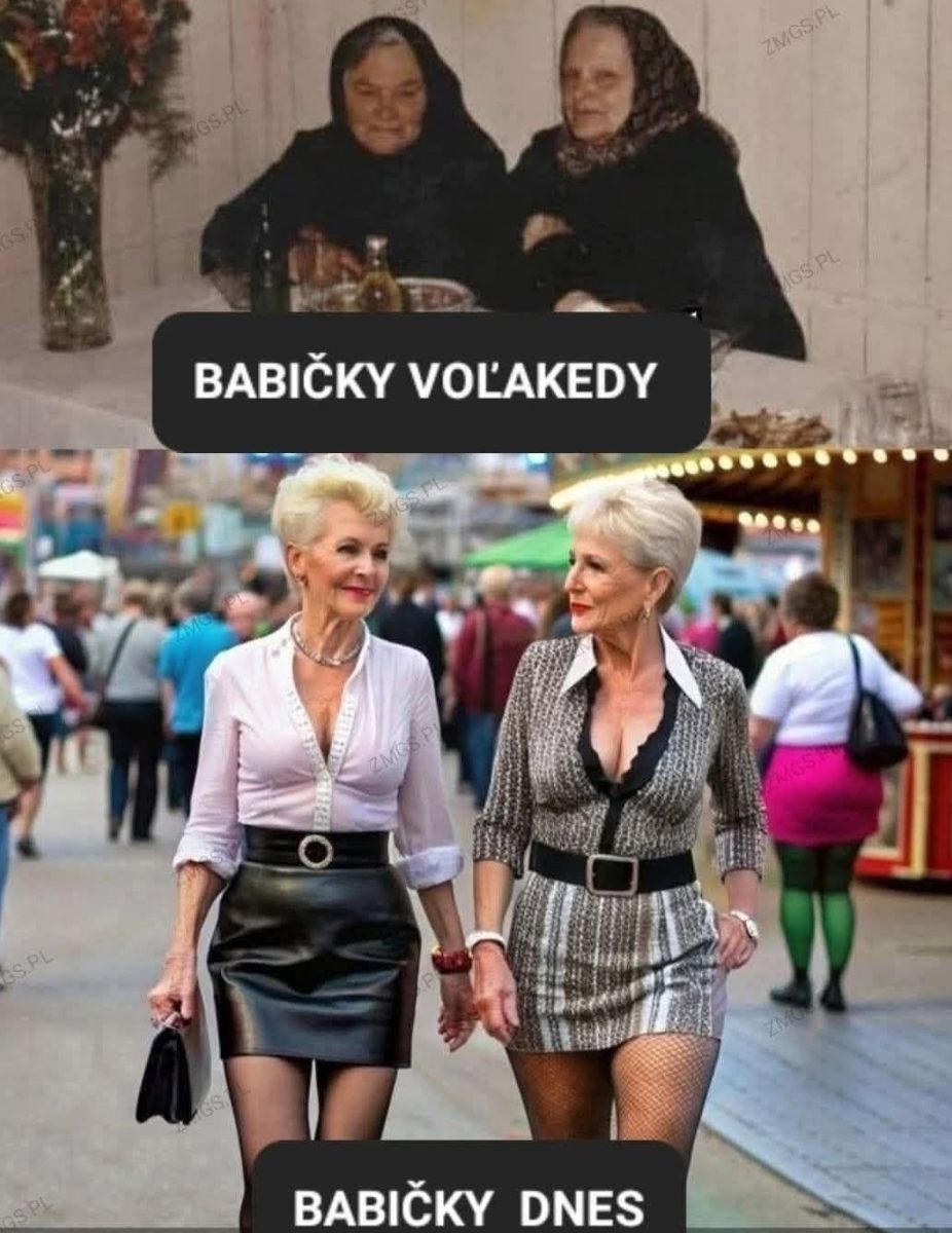 História a moderný štýl babičiek: Porovnanie tradičných a súčasných trendov obliekania.
