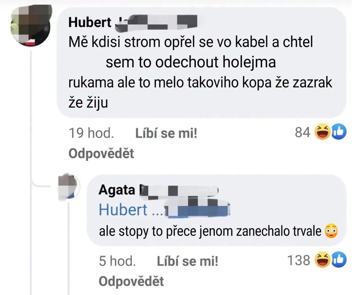 Diskusia na sociálnych sieťach o nečakaných udalostiach so satirickým nádychom.