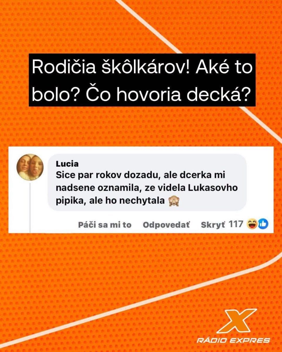 Rodičia školárov spomínajú vtipné momenty detí v škôlke, jeden z nich rozosmial mnohých na sociálnych sieťach.