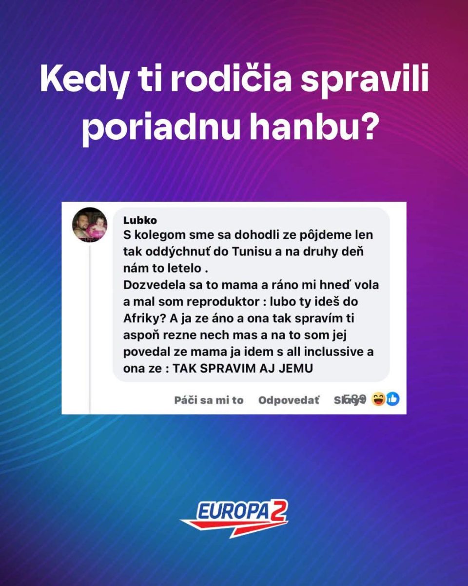 Zábavný príspevok o rodičovskej starostlivosti, keď mama ponúkne 'all inclusive' rezeň na výlet do Afriky. #humor #rodičia