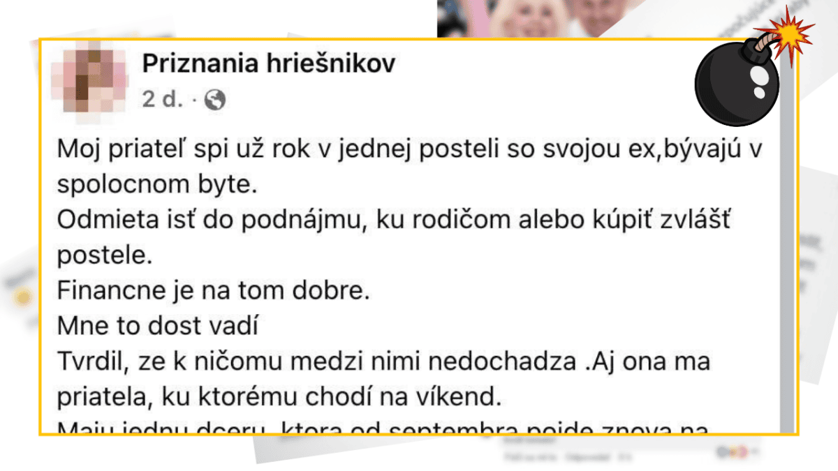 Spoveď o partnerovi, ktorý stále býva so svojou ex a odmieta sa odsťahovať, aj keď ideálne podmienky má.