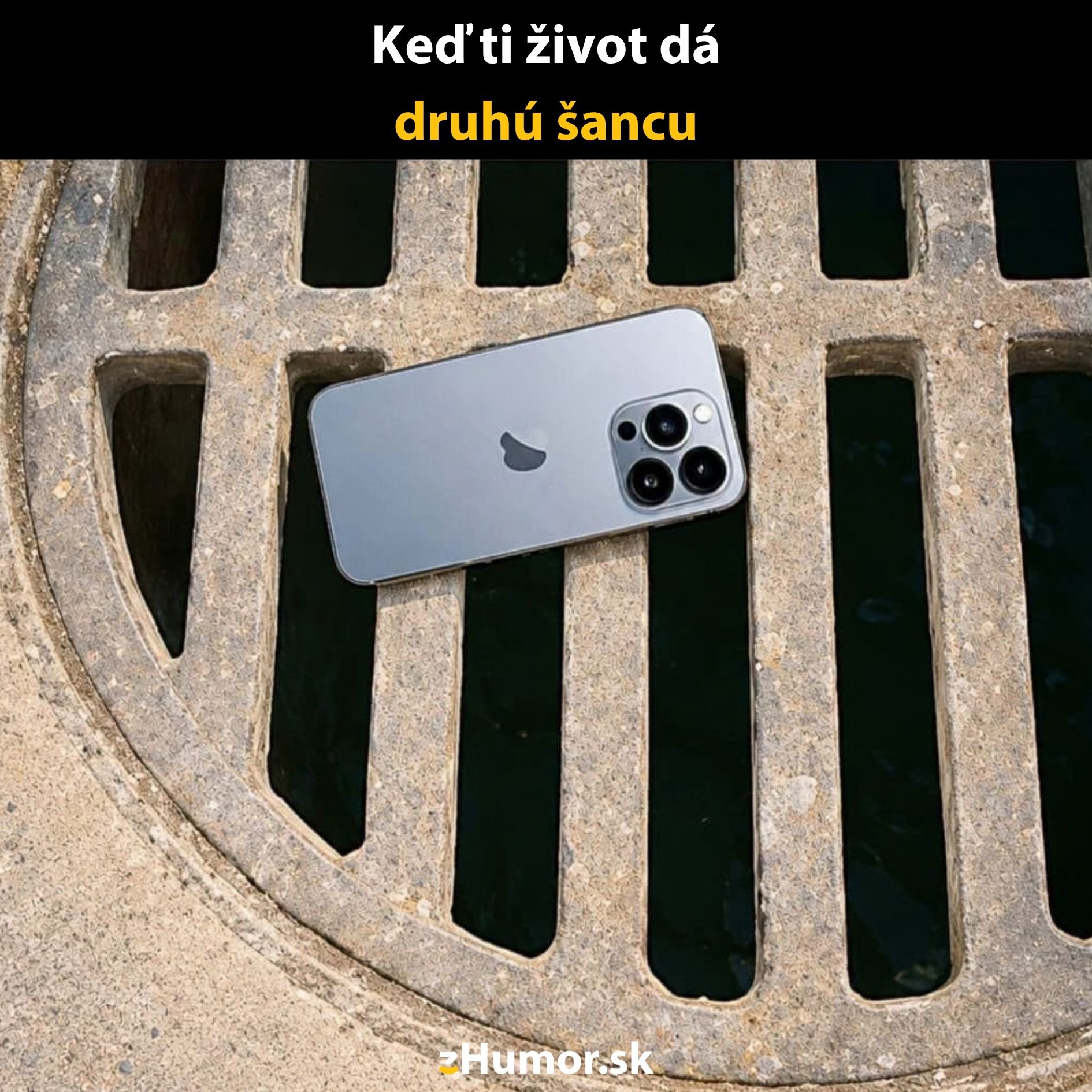 Telefón na mreži kanálu: keď máš v živote druhú šancu.