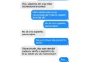 Sms komunikácia o rozmontovaní a odvoze starej skrine so zaujímavou ponukou a očakávaniami kupujúceho.
