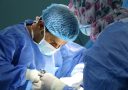 doctor having operation