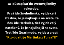 Trápny moment: Snehulienka, Herkules a Quasimodo kontrolujú rekordy, avšak zvetravajú neznáme meno Martinka z Turca.