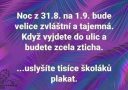 Neznámy zdroj humoru o návrate do školy s farebným pozadím a vtipným textom na tému konca prázdnin.