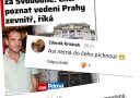Bývalý herec kandiduje do politiky. Satirické komentáre užívateľov na jeho kandidatúru a stav Prahy.